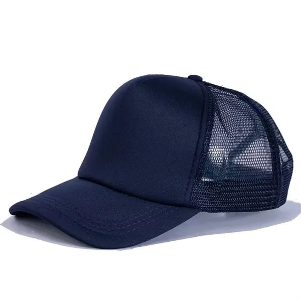 5-Panel Foam Hat with Mesh Back