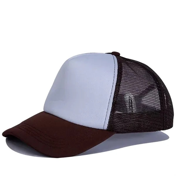 5-Panel Foam Hat with Mesh Back