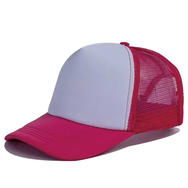 5-Panel Foam Hat with Mesh Back
