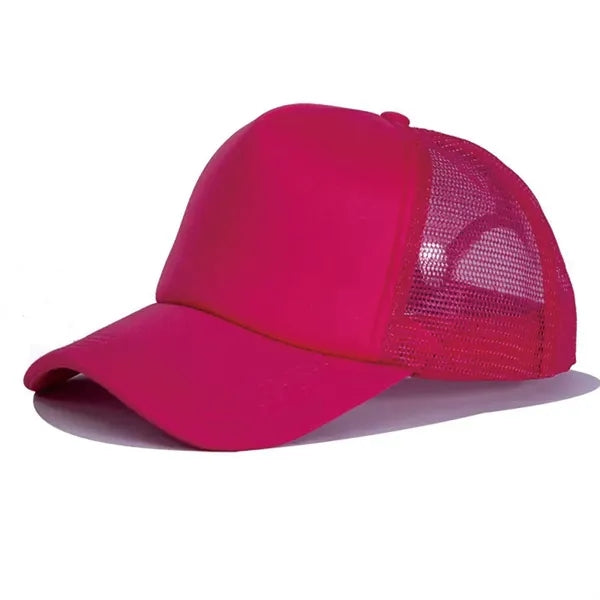 5-Panel Foam Hat with Mesh Back