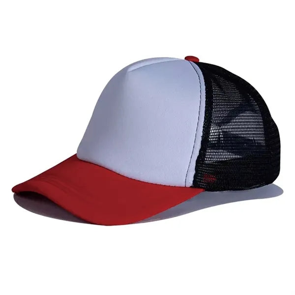 5-Panel Foam Hat with Mesh Back