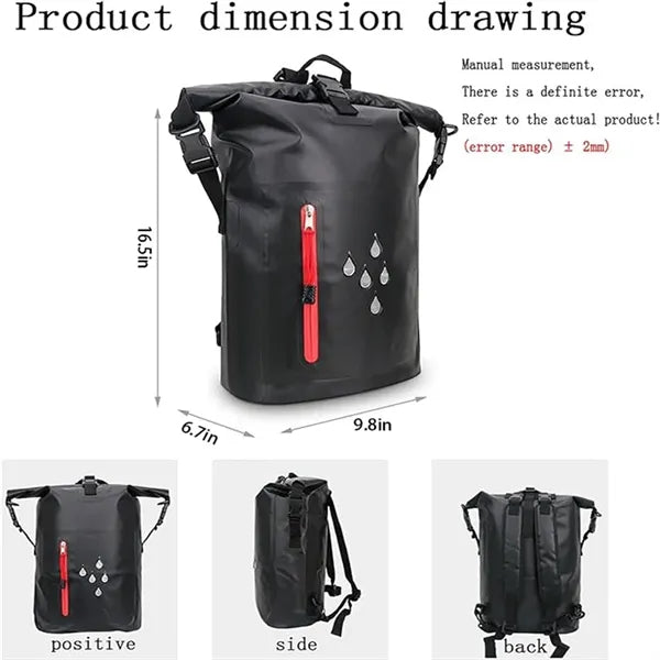 Multifunctional Swimming Waterproof Backpack 25L Diving Bag