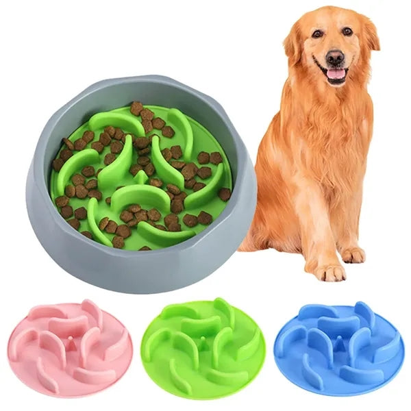 Feeder Dog Bowls Anti-Choking Non Slip Slow Down Eating