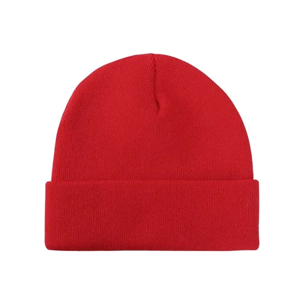 Cuffed Knit Beanie Cap
