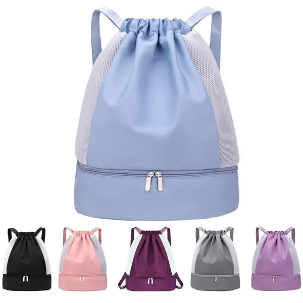 Waterproof Drawstring Backpack Sports Outdoor Fitness Travel