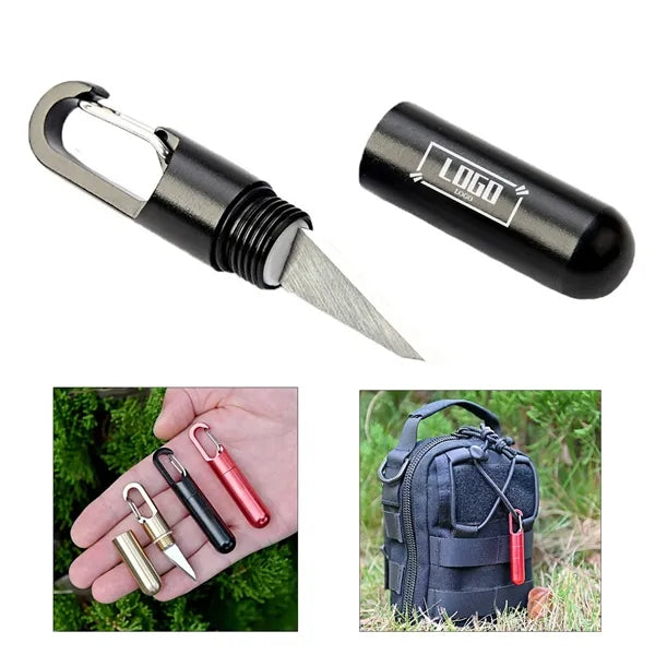 Mini Knife Keychain for Camping Survival