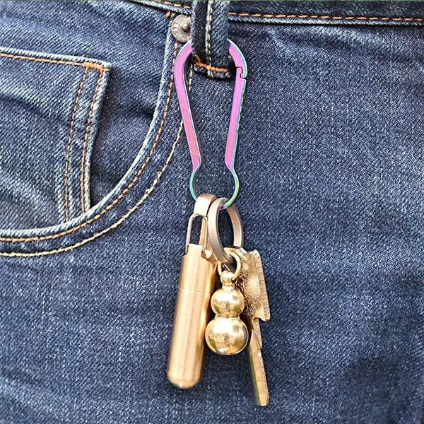 Mini Knife Keychain for Camping Survival