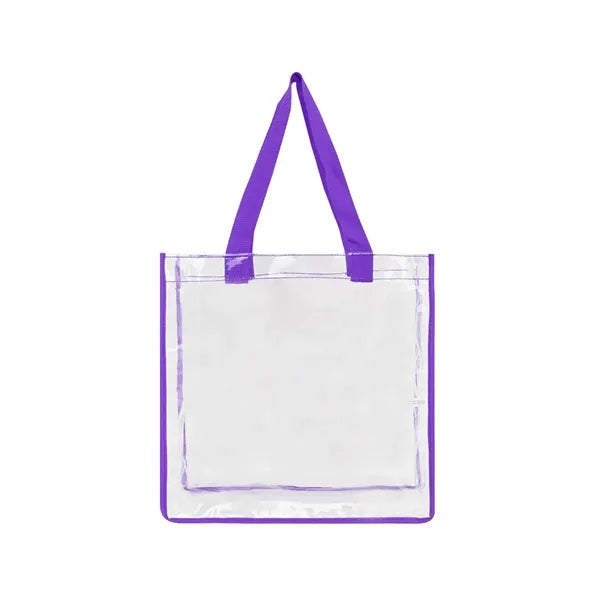 Clear Stadium Tote Bag