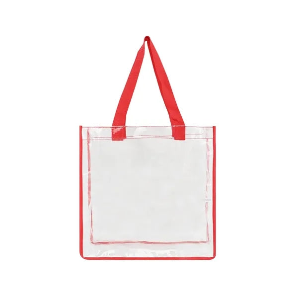 Clear Stadium Tote Bag