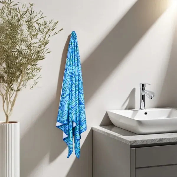 400GSM Microfiber Quick Dry Sublimated Beach Towel