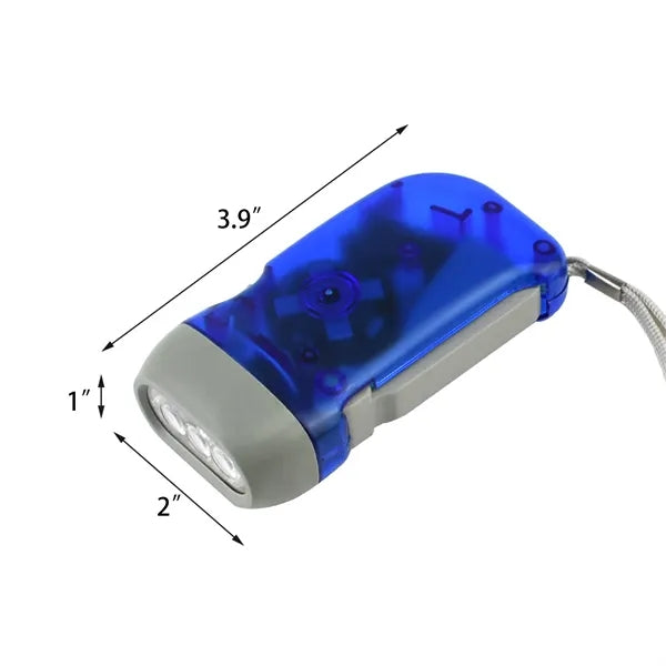 Hand Crank Emergency Flashlight