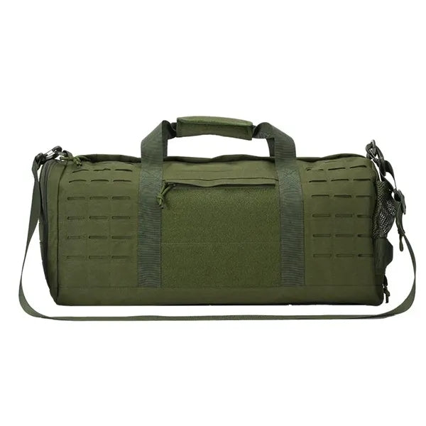 Tactical 40L Gym & Travel Duffel Bag with Shoe Compartment