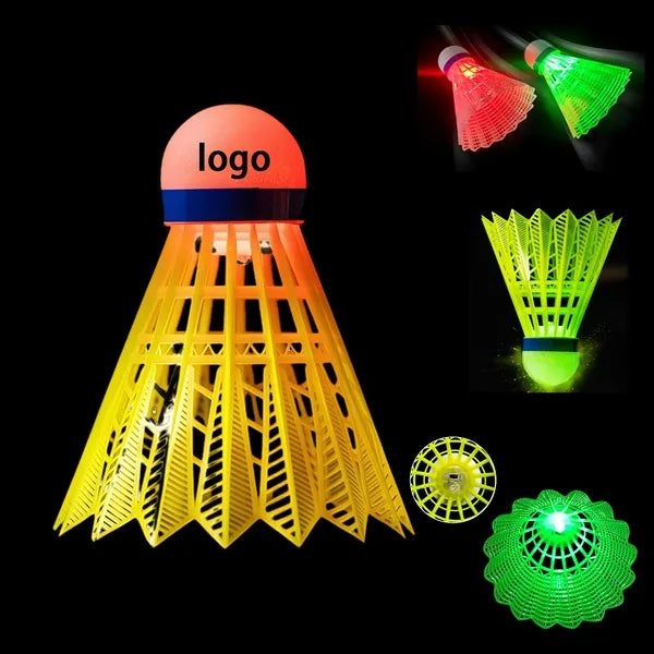 LED Luminous Badminton Shuttlecock For Night Sports Games