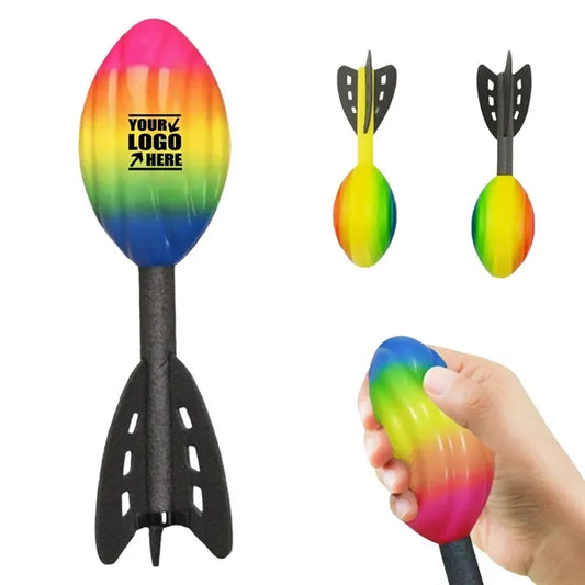 Outdoor PU Full-Color Rocket Dart Toy
