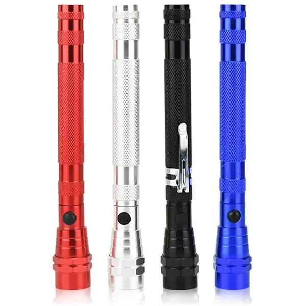 Magnetic Head Rotatable LED Torch/Pick Up Tool