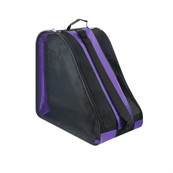 Durable Oxford Roller Skate Bag With Ventilated Mesh Panels
