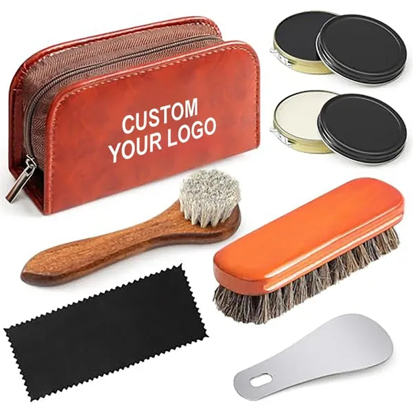 Shoe Polish & Care Kit - Leather Shine for Men