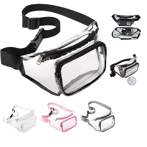 Stadium Adjustable Clear Waterproof Waist Bag