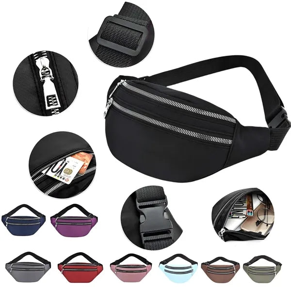 Waterproof Unisex Multifunctional Waist Bag For Running