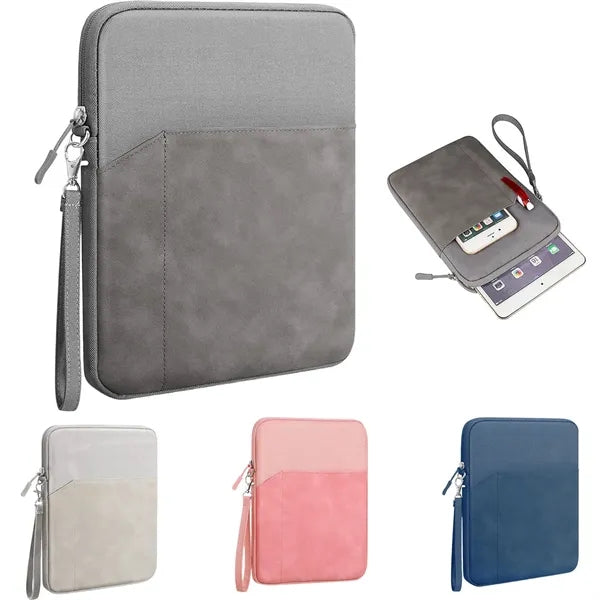 Simple Computer iPad tablet Bag PU Leather Multi-Siz