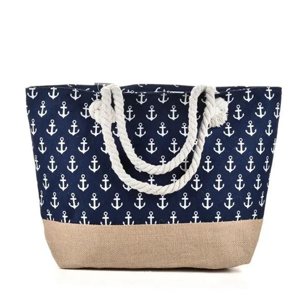 19.7in Beach Bags for Women Large Canvas Tote