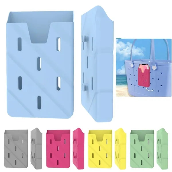 Silicone Phone Holder Bag Carabiner Inserts Accessories