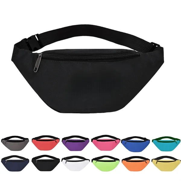 Fanny Bag Adjustable Pack Oxford Workout Traveling Running