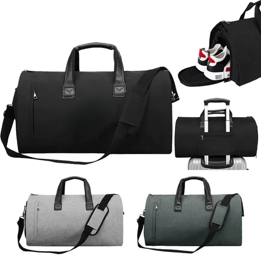 Garment Bag Travel Shoulder Strap Business Shoe Compartment