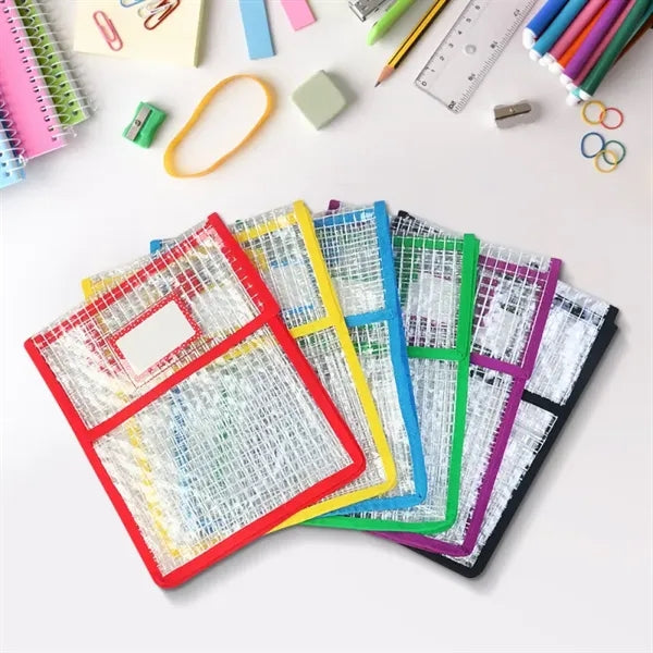 Transparent Kids Book Pouch