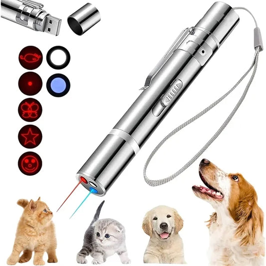 Multifunctional Rechargeable Laser Funny Cat Pen