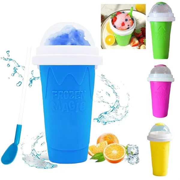 Slushy Maker Quick Frozen Magic Layers Slushie Cup