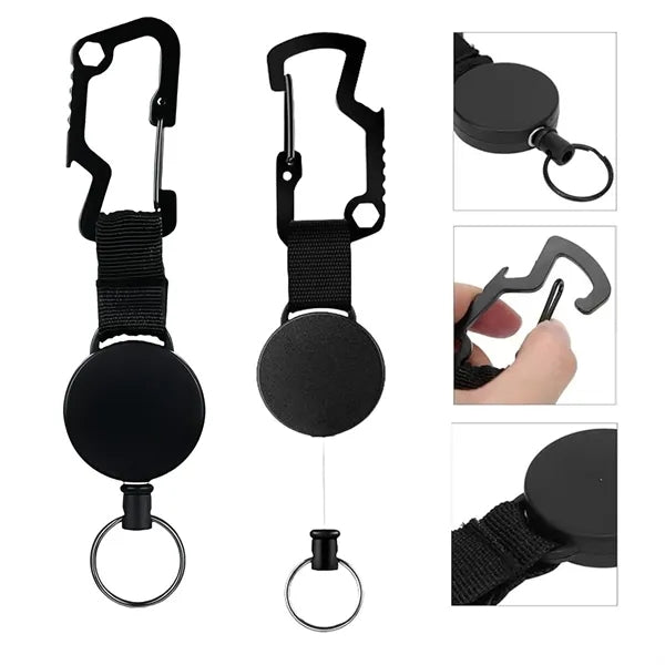 KeyChain Badge reel holders Retractable Lanyard