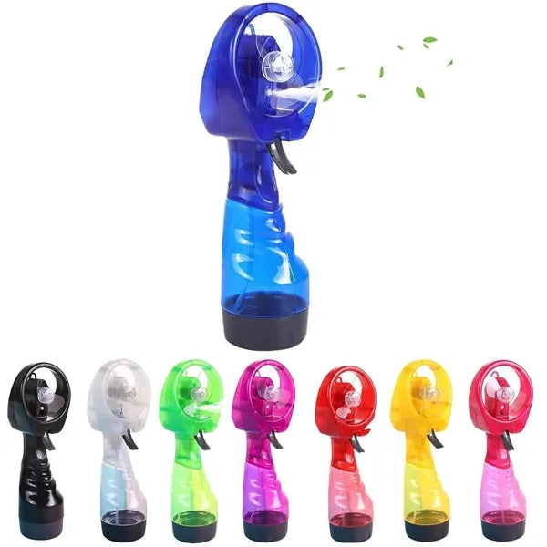 Portable Handheld Water Misting Fan Outdoor Carabiner