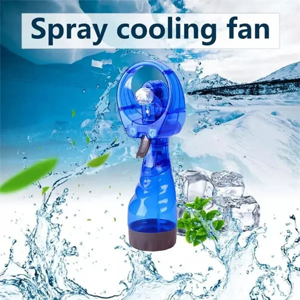 Portable Handheld Water Misting Fan Outdoor Carabiner