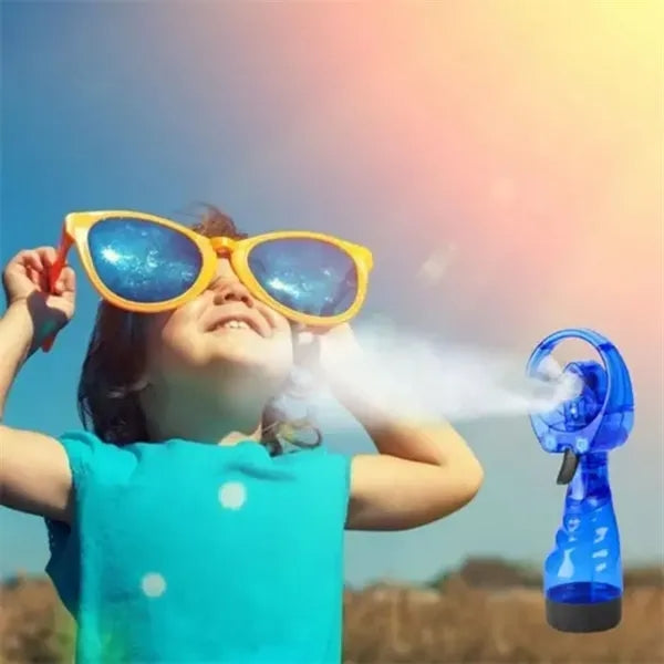 Portable Handheld Water Misting Fan Outdoor Carabiner