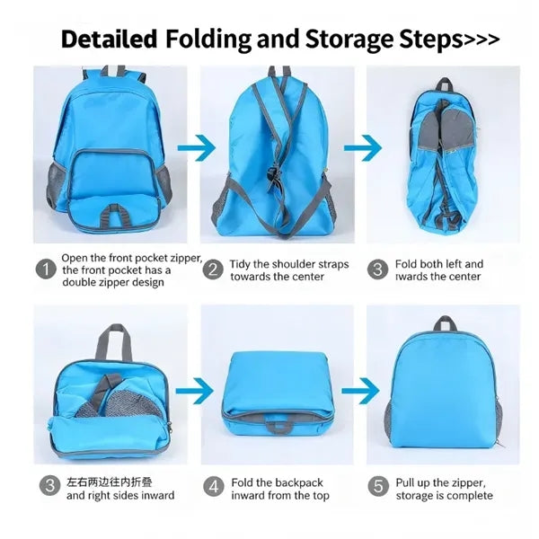 Lightweight Foldable Travel Backpack