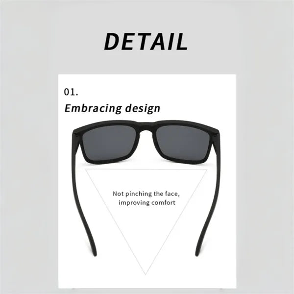 Fit Over Glasses Polarized Wrap Sunglasses