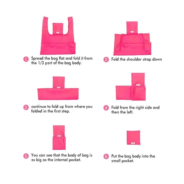 Foldable Polyester Tote Bag