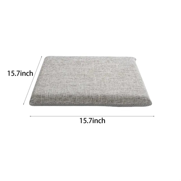 Removable Square Chair Cushion Seat Non-Slip Design
