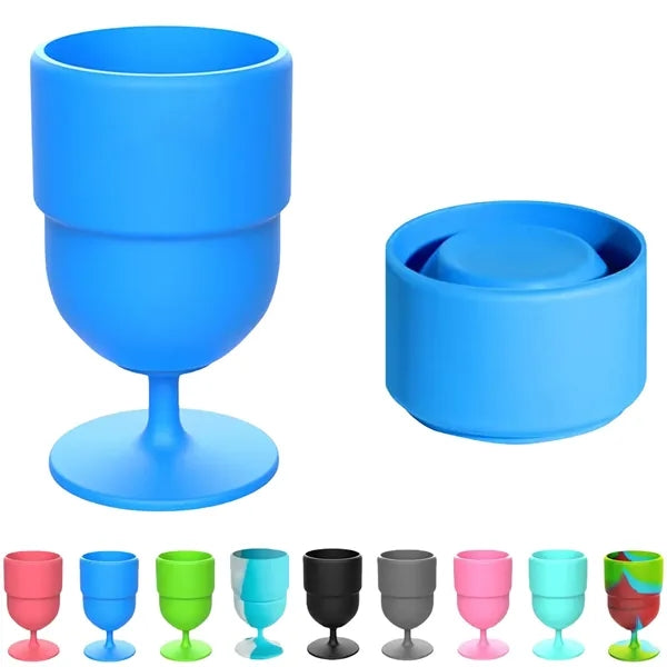 Portable Retractable Goblet For Outdoor