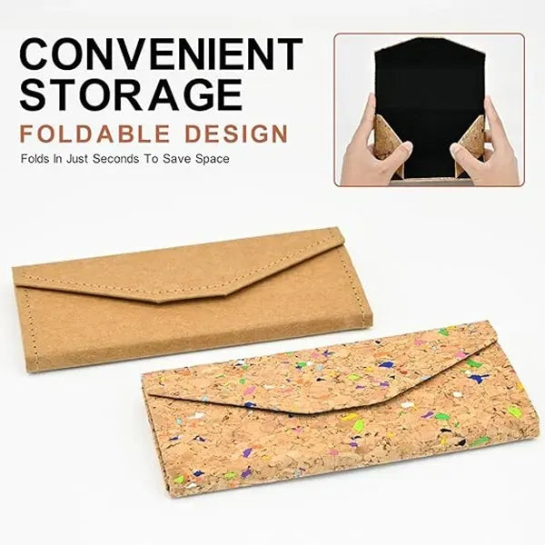 Eyewear Protector Box with Bag & Clean Cloth