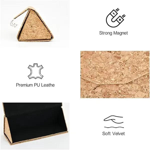 Eyewear Protector Box with Bag & Clean Cloth