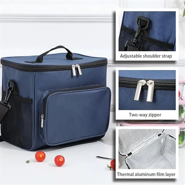 Insulated Leakproof Cooler Tote Lunch Bags