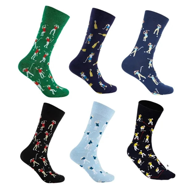 Golf Socks Breathable Moisture Wicking Athletic