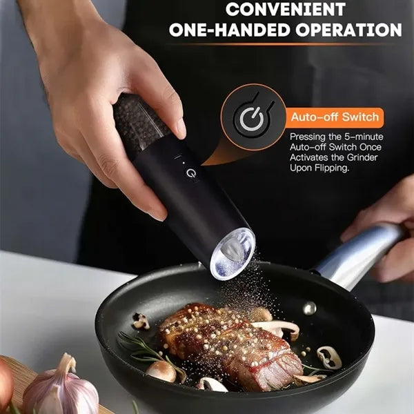USB Rechargeable Automatic Pepper Grinder