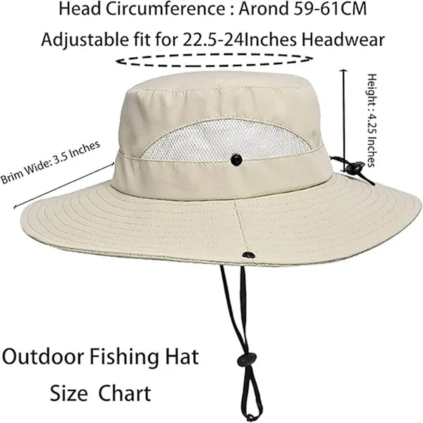 Wide Brim Sun Hats Outdoor Protection Fishing