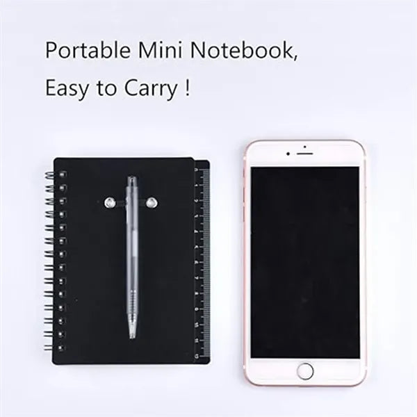 Notebook with pen combination coil notepad office student