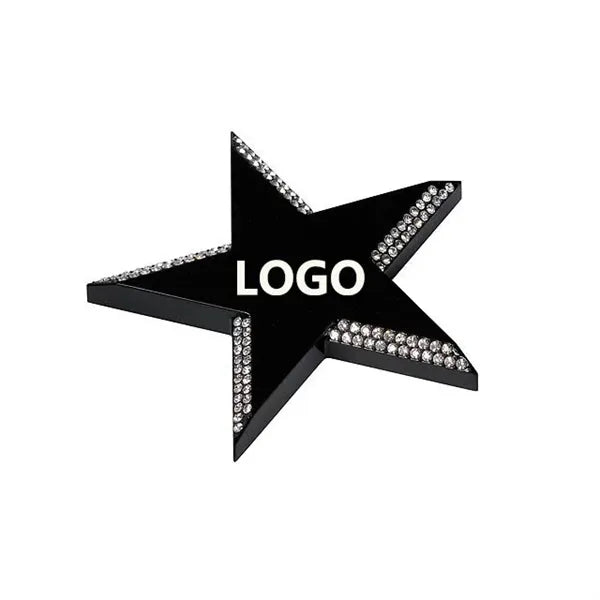 Pentagon Optical Crystal Star Paper Weight
