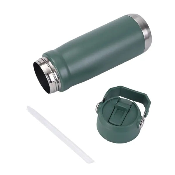 22oz Insulated Stainless Steel Travel Bottle with Flip Top