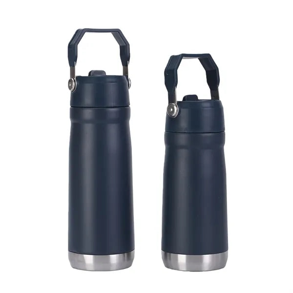 22oz Insulated Stainless Steel Travel Bottle with Flip Top